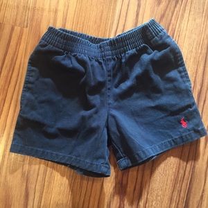 Boys Navy Polo Ralph Lauren Shorts